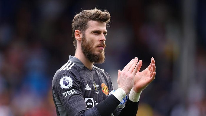 David De Gea LONDON, ENGLAND - MAY 22: David De Gea of Manchester United during the Premier League match between Crystal Palace and Manchester United at Selhurst Park on May 22, 2022 in London, United Kingdom. (Photo by Jacques Feeney/Offside/Offside via Getty Images)