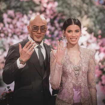 Deddy Corbuzier dan Sabrina Chairunnisa menikah.