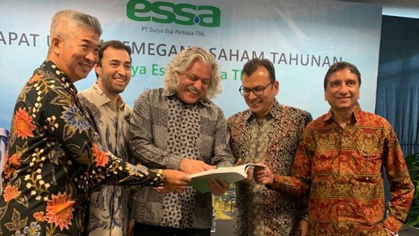 Essa Tebar Dividen Rp 78,3 M