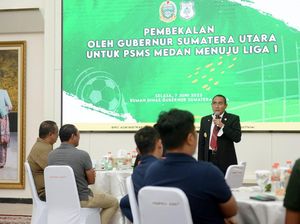 Gubsu Edy Soal Kisruh PSMS: Kalau Cekcok Sana Sini Tidak Akan Dapat Apa-apa