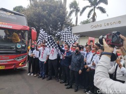 Lepas 285 PMI, Erick Thohir: Pekerja Migran Bukan Masyarakat Kelas 2