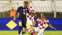 Tak ada gol lagi sampai laga tuntas. Kroasia dan Prancis harus puas bermain imbang, yang membuat keduanya baru mengoleksi satu poin.