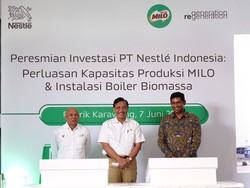 Resmikan Pabrik Rp 368 M di Karawang, Luhut: Milo Sudah 100% Diproduksi di RI