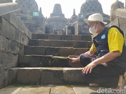 BKB Ungkap Tangga Candi Borobudur Tergerus hingga 5 Cm