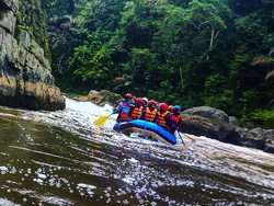 Unik! Rafting di Geopark Merangin Ada Zona Diam, 1 Km Dilarang Bicara