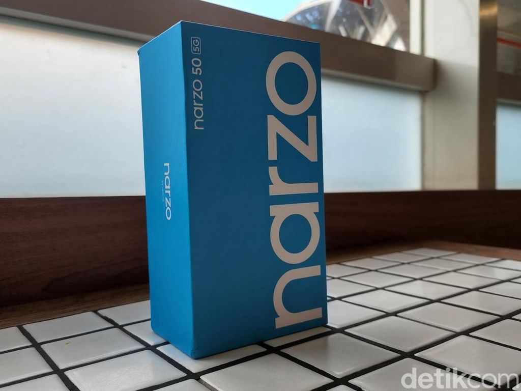Unboxing Realme Narzo 50 5G, Menggoda di Harga Rp 3 Jutaan