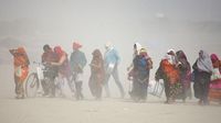 Ngeri, Gelombang Panas di India Masih Berlanjut