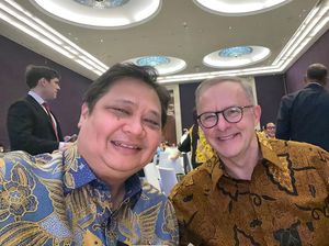 Jumpa Perdana Menteri Australia, Airlangga Bahas Isu Transisi Energi
