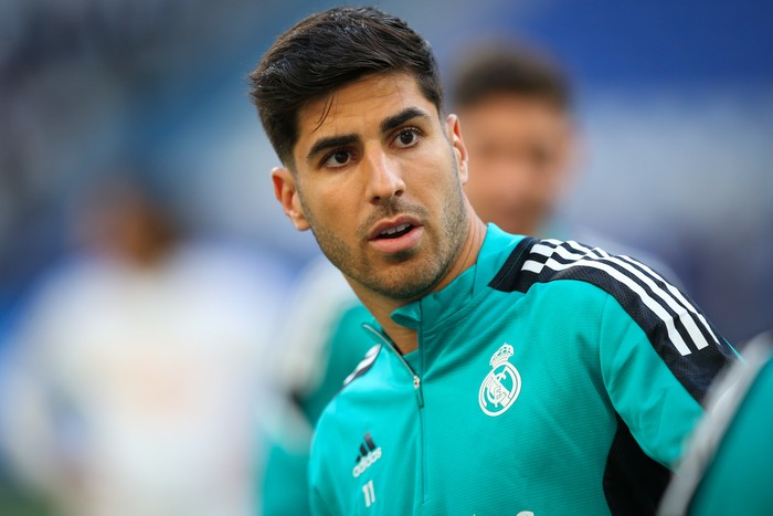 PARIS, FRANCE - MAY 27: Marco Asensio of Real Madrid during training at Stade de France on May 27, 2022 in Paris, France. Real Madrid will face Liverpool in the UEFA Champions League final on May 28, 2022. (Photo by Craig Mercer/MB Media/Getty Images)
