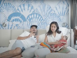 Potret Wajah dan Nama Anak Kedua Jessica Iskandar