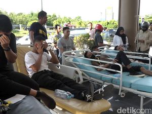 Gempa M 5,8 Mamuju, 7 Calon Siswa Polri Luka Tertimpa Plafon Gempa M 5,8 Mamuju, 7 Calon Siswa Polri Luka Tertimpa Plafon