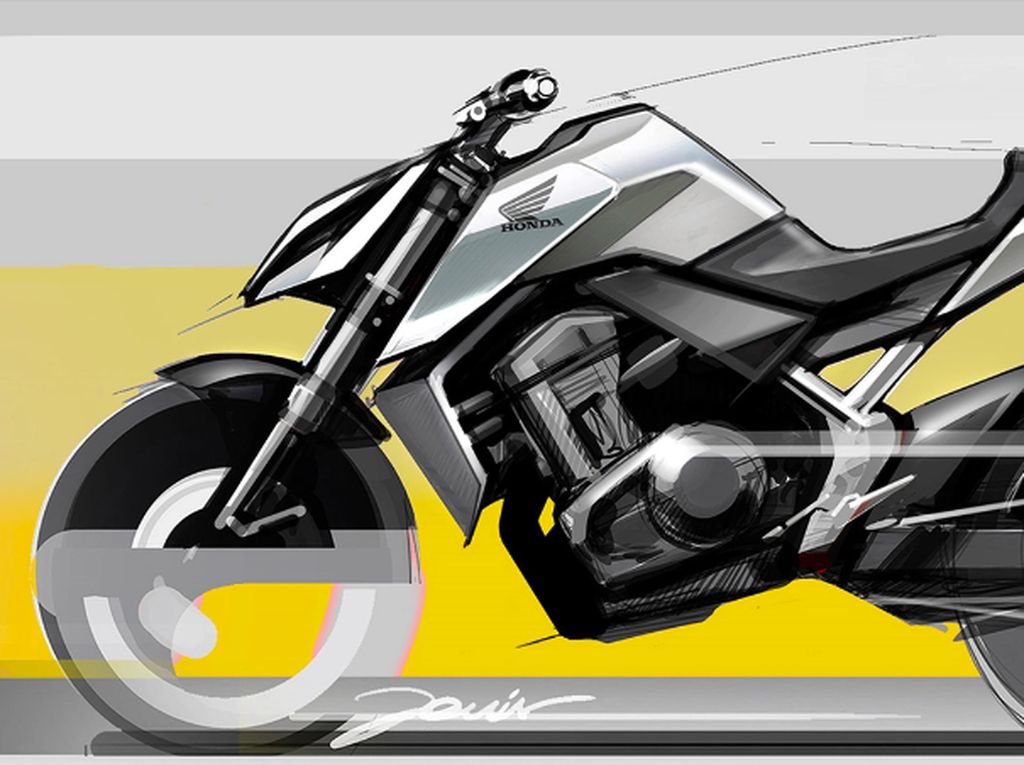 Ini Dia Desain Terbaru New Honda Hornet, Punya Mesin Twin Ini Dia Desain Terbaru New Honda Hornet, Punya Mesin Twin