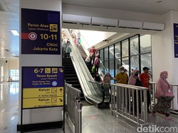 Akhirnya! Semua Eskalator Stasiun Manggarai Kembali Beroperasi