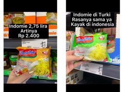 Murah Banget! Ternyata Segini Harga Indomie di Turki