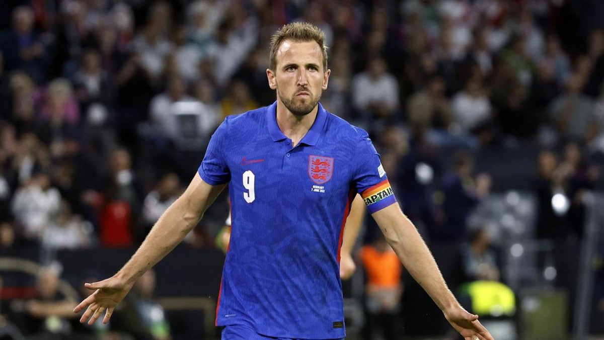 Kapten Timnas Inggris, Harry Kane. (Foto: REUTERS/HEIKO BECKER)