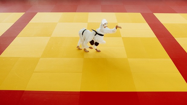 Ilustrasi pertandingan karate/ Foto: pexels.com/Artem Podrez