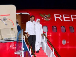 Jokowi Lanjut Kunker ke Sultra Usai Resmikan Masjid At-Taufiq