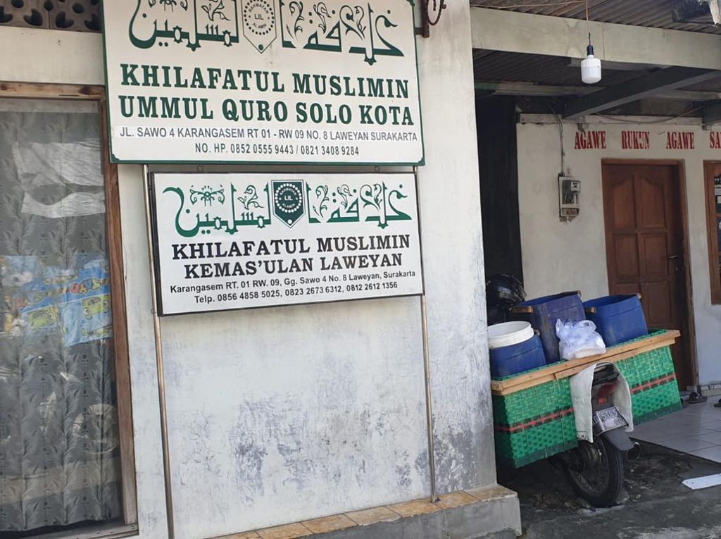 Khilafatul Muslimin Juga Ada di Solo, Berkantor di Rumah Penjual Tahu Keliling