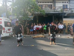 Laka Maut di Badung, Pemotor Wanita Tewas di Lokasi