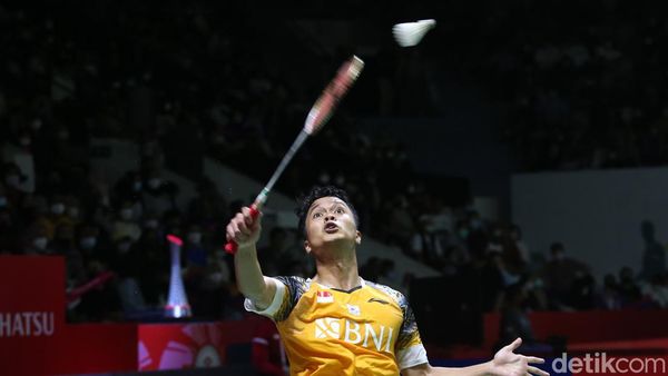 Kerja Keras Ginting Lolos ke 16 Besar Indonesia Masters 2022