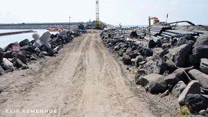 Penampakan Terkini Proyek Pelabuhan Sanur
