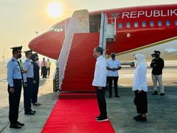 Pagi-pagi Jokowi ke Batang Hadiri Seremoni Pabrik Baterai Listrik