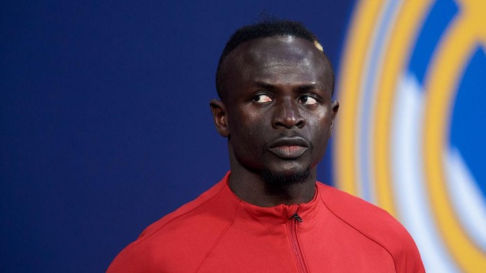 Sadio Mane of Liverpool prior the UEFA Champions League final match between Liverpool FC and Real Madrid at Stade de France on May 28, 2022 in Paris, France. (Photo by Jose Breton/Pics Action/NurPhoto via Getty Images)