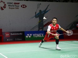 Hasil Indonesia Open 2022: Jonatan Christie Tumbangkan Wakil Thailand
