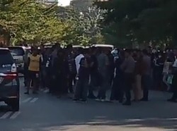 Demo Mahasiswa Papua Bentrok dengan Ormas di Makassar, 3 Orang Luka