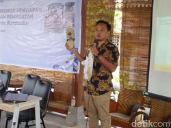 Persiapan Pembuatan Upanat, Sandal untuk Naik ke Candi Borobudur