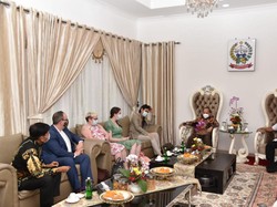 Syarief Hasan-Delegasi Inggris Bahas Kerja Sama Riset EBT di Sulsel