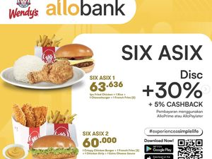 Malam Minggu Nih, Beli Burger Wendys Pakai Allo Bank Harga Diskon