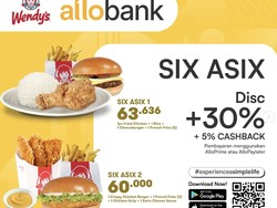 Malam Minggu Nih, Beli Burger Wendys Pakai Allo Bank Harga Diskon