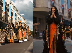 Anggun & 28 Penari Solo Pukau Penonton di Pembukaan #ShopeeJAVAinParis