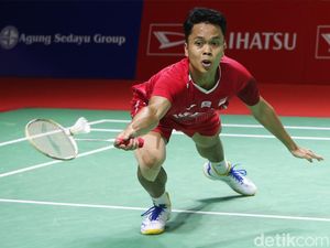 Indonesia Masters 2022: Ginting Dikalahkan Axelsen di Semifinal