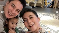 7 Momen Baim Wong dan Keluarga Nonton Final NBA di Amerika, Sewa Ruangan VVIP