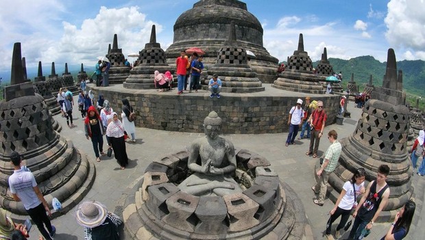 Candi Borobudur Terkena Overtourism/Foto : kemendikbud.go.id/Kemendikbud