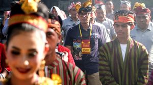 Menteri Sandiaga Kunjungi Benteng Wolio di Buton