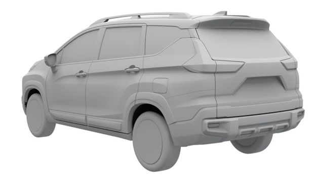 Gambar paten diduga model facelift Mitsubishi Xpander Cross.