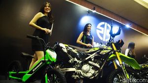 Nih Kawasaki Elektrode, Sepeda Listrik yang Didisain untuk Anak-anak