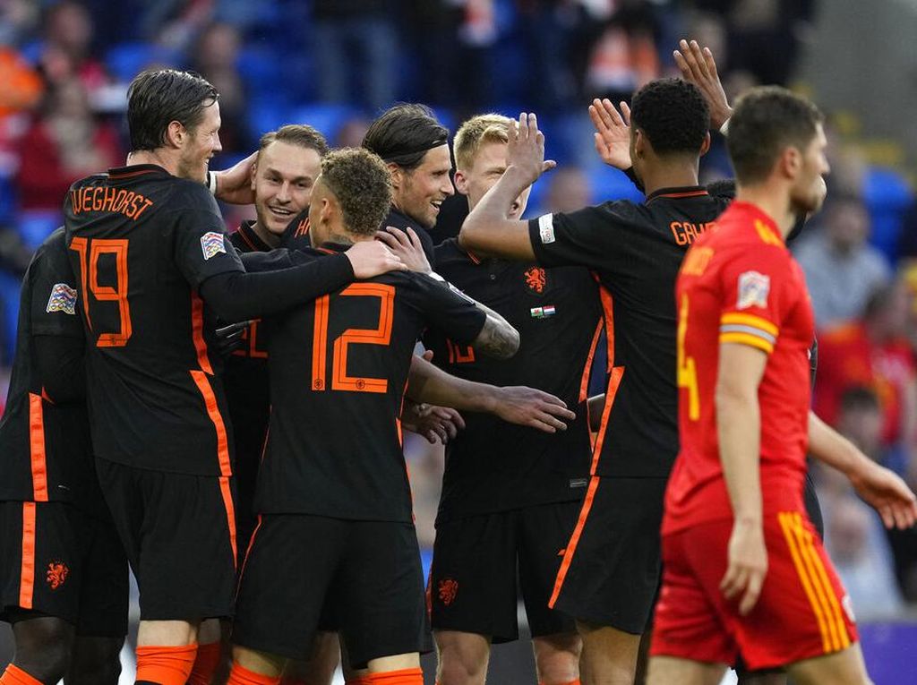 Link Live Streaming Belanda Vs Wales di UEFA Nations League