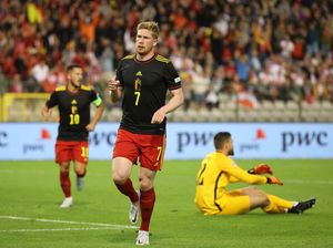 Momen-momen Belgia Hancurkan Polandia