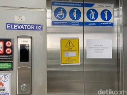 KAI Targetkan Perbaikan Lift-Eskalator Stasiun Cakung Selesai Bulan Depan