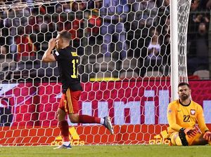 Momen Comeback Belgia, Hajar Polandia 6-1 di UEFA Nations League