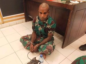 Oknum TNI Kepergok Bawa 44 Butir Amunisi Ditangkap di Bandara Jayapura