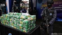 Nih, 308,4 Kg Sabu yang Dimusnahkan BNN Jakarta Utara