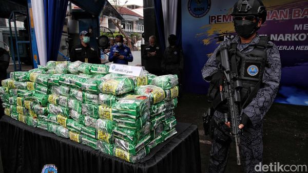 Nih, 308,4 Kg Sabu yang Dimusnahkan BNN Jakarta Utara