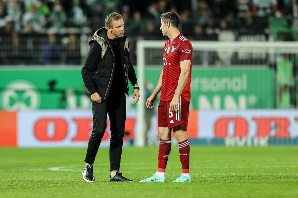 Hubungan Lewandowski dan Nagelsmann Memanas! (Getty Images)