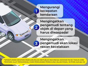 Sudah Tahu Belum Fungsi Polisi Tidur Mini di Jalan Tol?