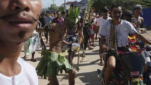 Lebih Dekat dengan Ritual Minta Hujan Ala Kamboja, Nih Foto-fotonya